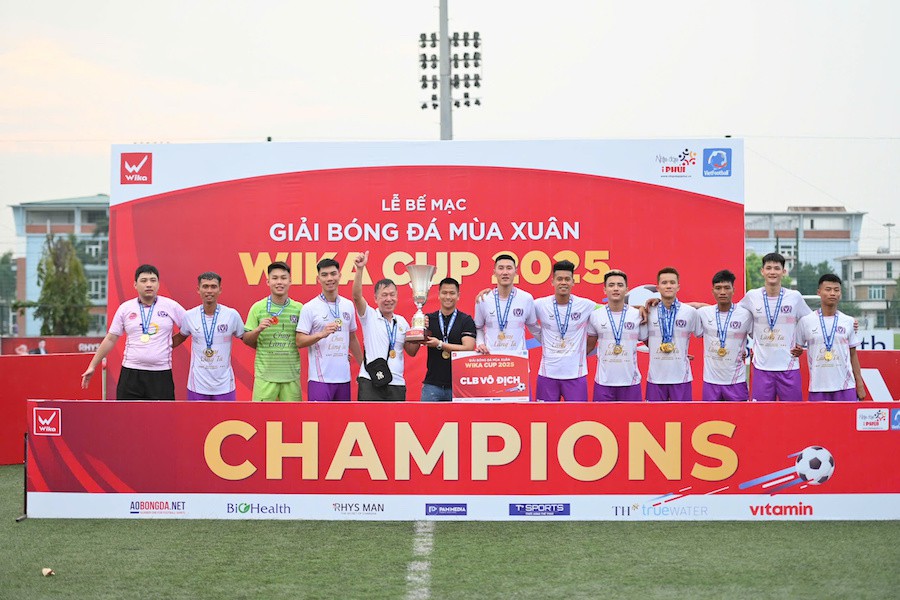 Phoenix vô địch Giải bóng đá Mùa Xuân – Wika Cup 2025